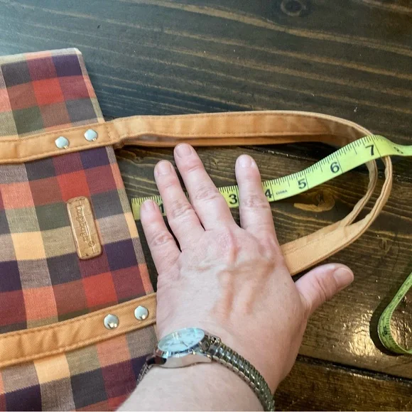 Longaberger Pink and Purple Tote Bag with Structured Design like new condition. - Picture 9 of 9